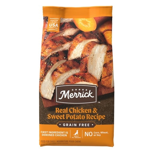 Merrick Grain Free Real Chicken + Sweet Potato Re