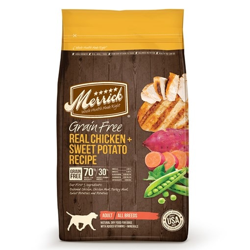 Merrick Grain Free Real Chicken + Sweet Potato Re