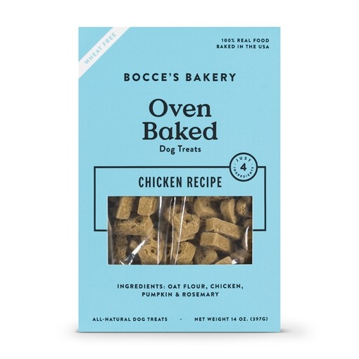 Bocce's Bakery Oven Baked Crunchy Dog Biscuits