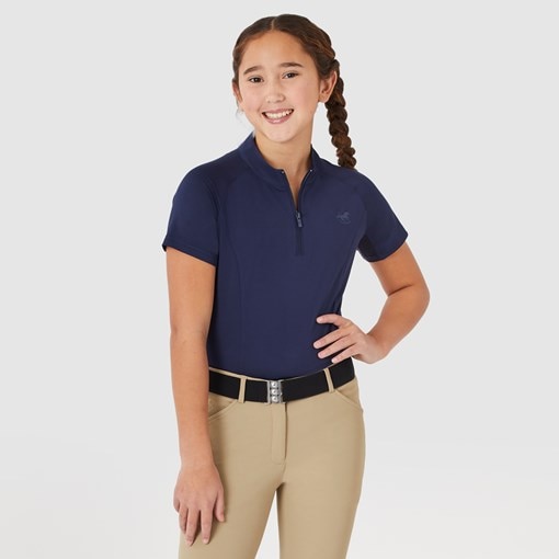 Piper SmartCore™ Short Sleeve Kids Sun Shir