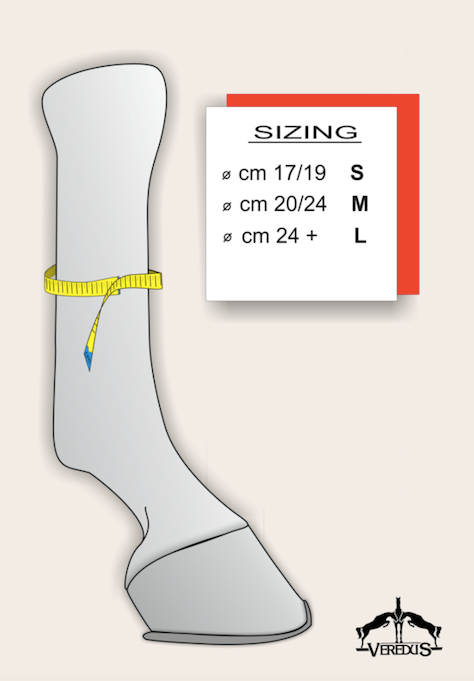 Sizing Chart for Veredus Magnetik Stable Boots Evo