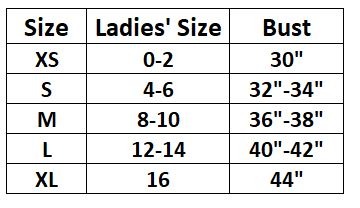 Sizing Chart for The Tailored Sportsman Ice Fil Crewneck Long Sleeve