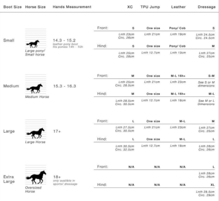 Sizing Chart for Majyk Equipe X Country Elite Boot - Hind