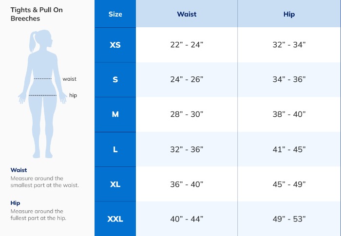 Sizing Chart for Piper Insulated Waterproof Winter Overpant