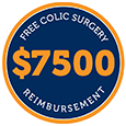 $10,000 Free Colic Surgery Reimbursement