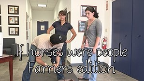 If horses were people - Farriers Edition