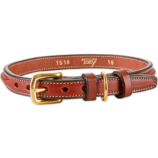 Tory Leather Deluxe Line Raised Collar - Clearance