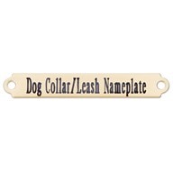Dog Collar/Leash Nameplate