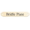 Nameplate - Bridle, Martingale & Girth - 