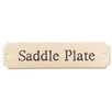 Saddle Nameplate - 