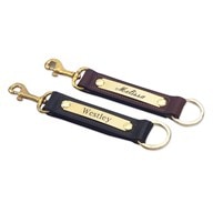 Tory Leather Key Fob Strap with Snap