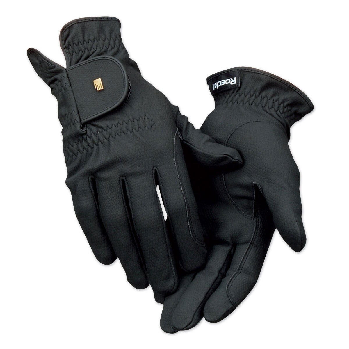 Roeckl Lisboa Ladies' Crystal Riding Gloves with Roeck-Grip for Reins 