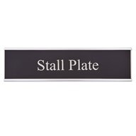 Stall Nameplate - Plastic