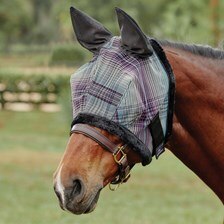 Kensington Fleece Fly Mask with Ears Made Exclusively For SmartPak