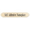 Self Adhesive Nameplate - 