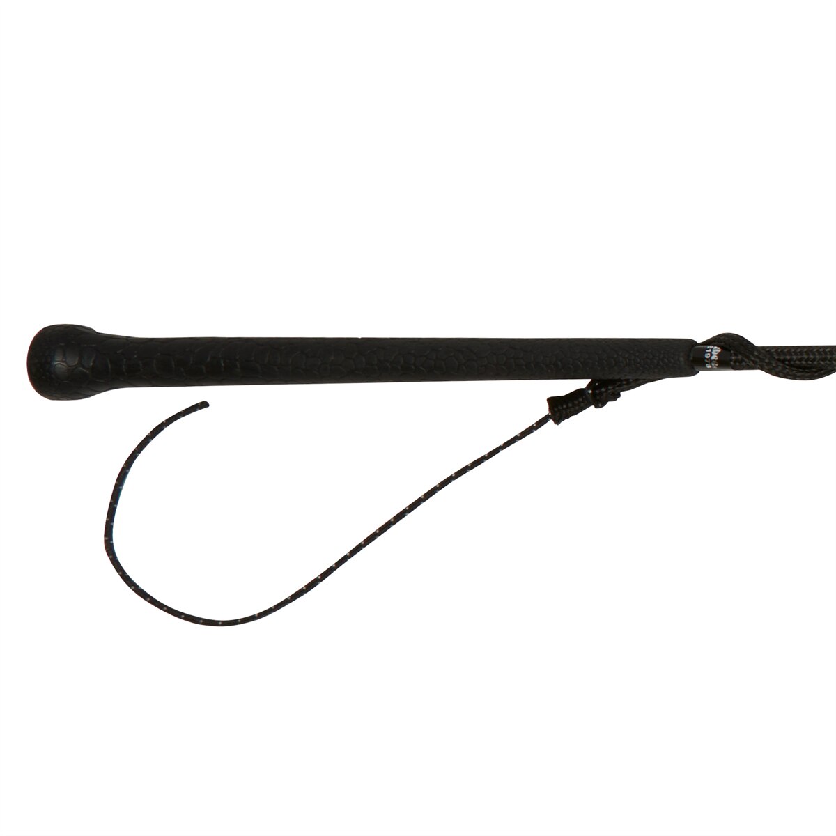 JA Horse Lunging Whip Longier Lunging 180/200 cm Separable Detachable Two Parts for Screwing Together 200 cm, Black 