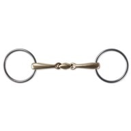 Stubben Loose Ring Snaffle - Copper Mouth