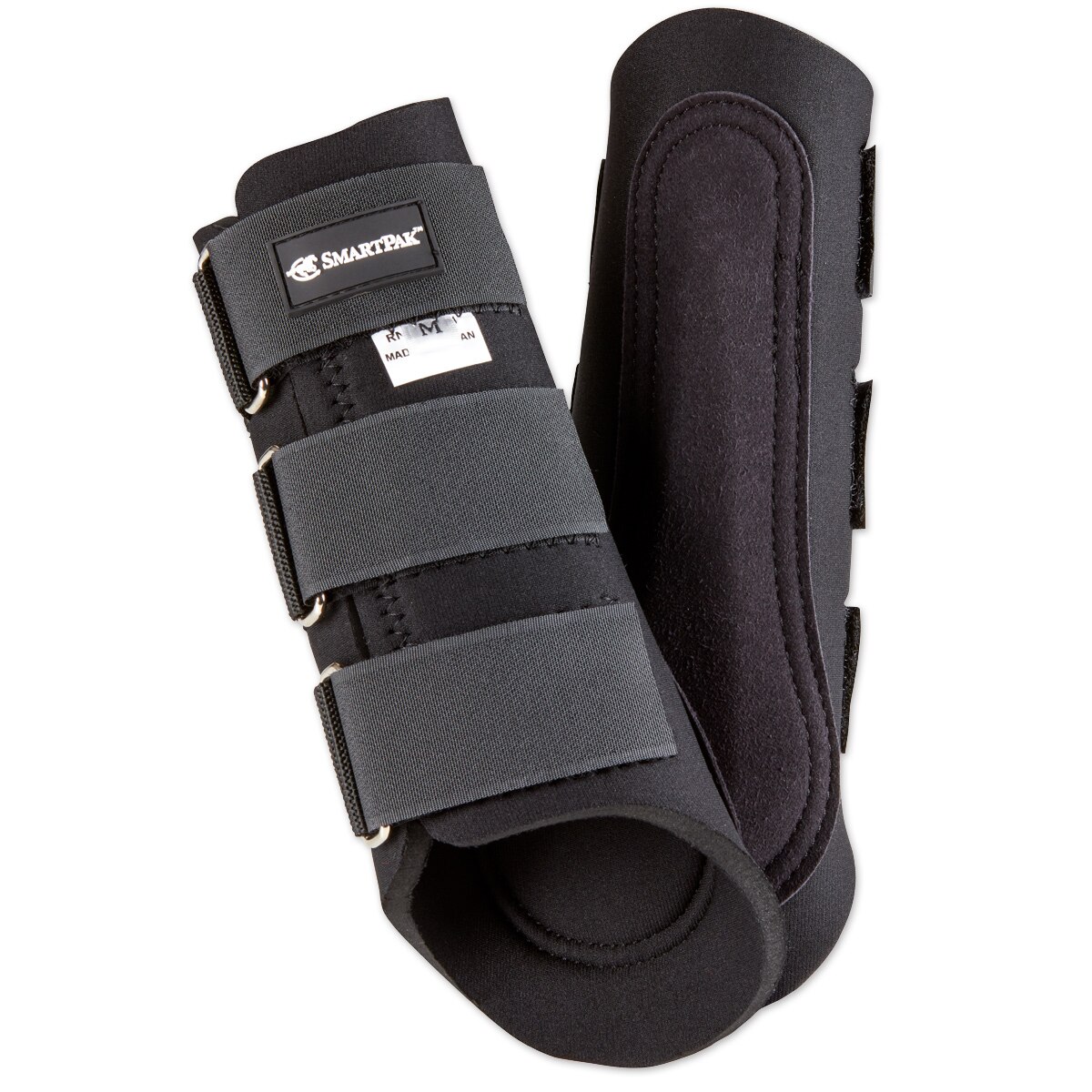 Tough-1 Neoprene Splint Boots Black NEW Horse Equine Jumping Protective 66-3318 