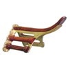 Brass and Wood Saddle Rack - 