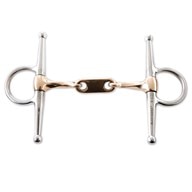 Korsteel Twisted Copper Mouth Dr. Bristol Full Cheek Snaffle