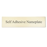 Self Adhesive Rectangular Nameplate