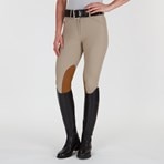The Tailored Sportsman Vintage Tan Patch Mid Rise Breech