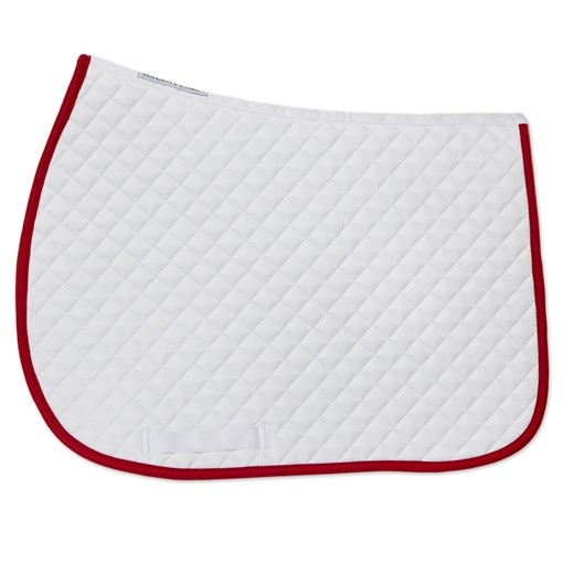 SmartPak Classic Lite White AP Saddle Pad - Cleara