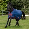 Mio&reg; Turnout Blanket - Dark Blue w/ Dark Blue & Red Trim