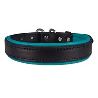 SmartPak Soft Padded Leather Dog Collar - Clearance!