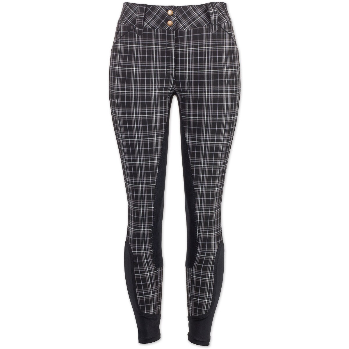 Piper Breeches by SmartPak - Plaid Full Seat