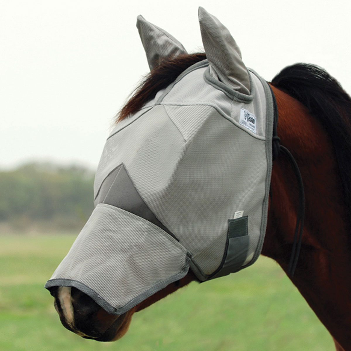 CASHEL CRUSADER FLY MASK STANDARD PINK  HORSE TACK WITH SUN PROTECTION 