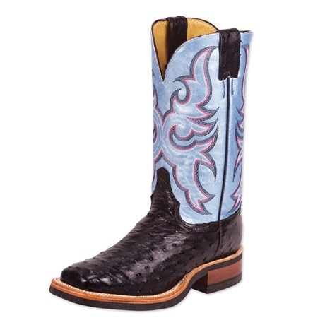 Justin Women's AQHA Q-Crepe Ostrich Boots