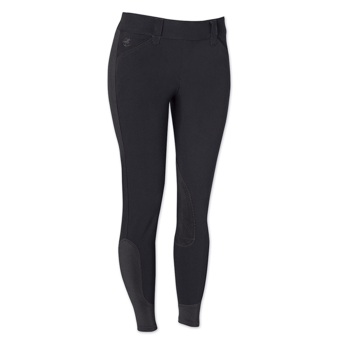 Piper Breeches by SmartPak - Classic Side Zip Knee Patch