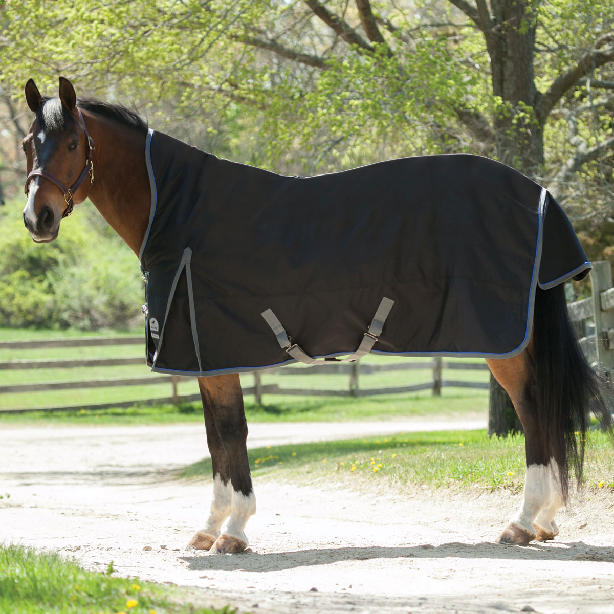 TEKE Ultimate Turnout Horse Blanket 1050D Ballistic Nylon with 360gram Heavy Weight Filling 
