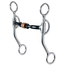 Reinsman Stage C All Around 3 Piece Sweet Iron Snaffle with Copper Roller
