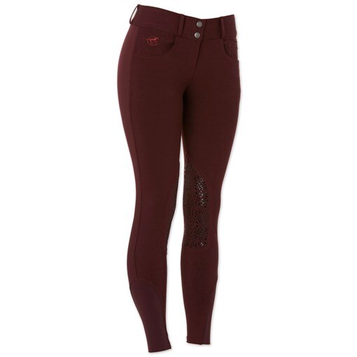 Piper Knit Low-rise Breeches by SmartPak - Knee Pa