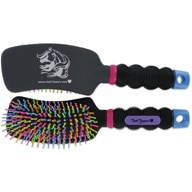 Tail Tamer's Curved Handle Rainbow Brush