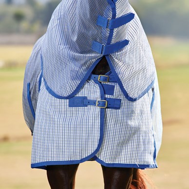 WeatherBeeta ComFiTec Ripshield Plus With Belly Wrap And Detach A Neck   White%2fblue