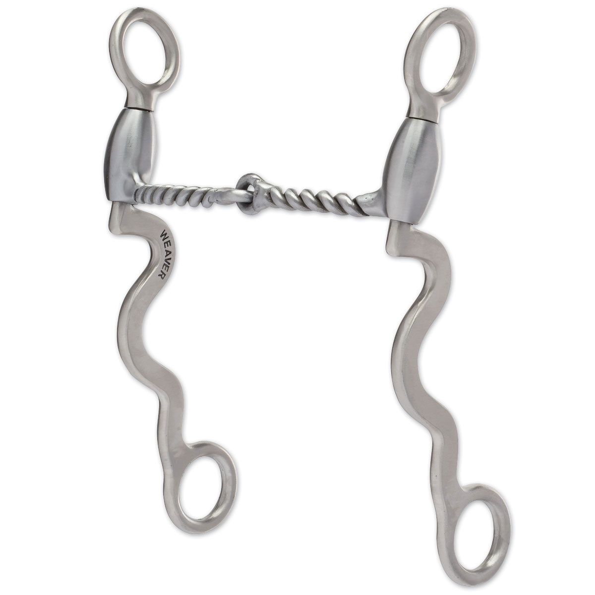 Weaver Twisted Wire Snaffle Mouth Bit Stainless Horse Tack 5" 