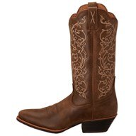 Twisted X Women's Silver Buckle Boots-Western Toe
