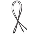Plymouth&reg; Plain Laced Reins by SmartPak-54"-Black