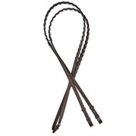 Plymouth&reg; Plain Laced Reins by SmartPak
