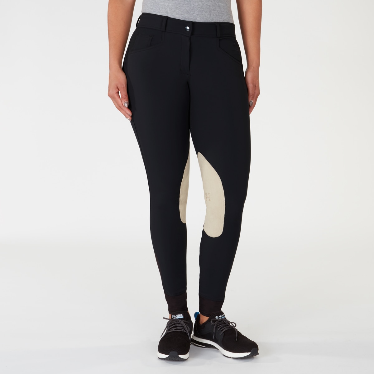 Hadley Mid-Rise Breeches by SmartPak - Knee Patch