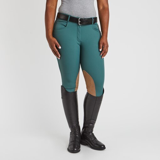 Hadley Mid-rise Breeches by SmartPak - Knee Patch
