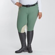 Hadley Mid-Rise Breeches by SmartPak - Knee Patch