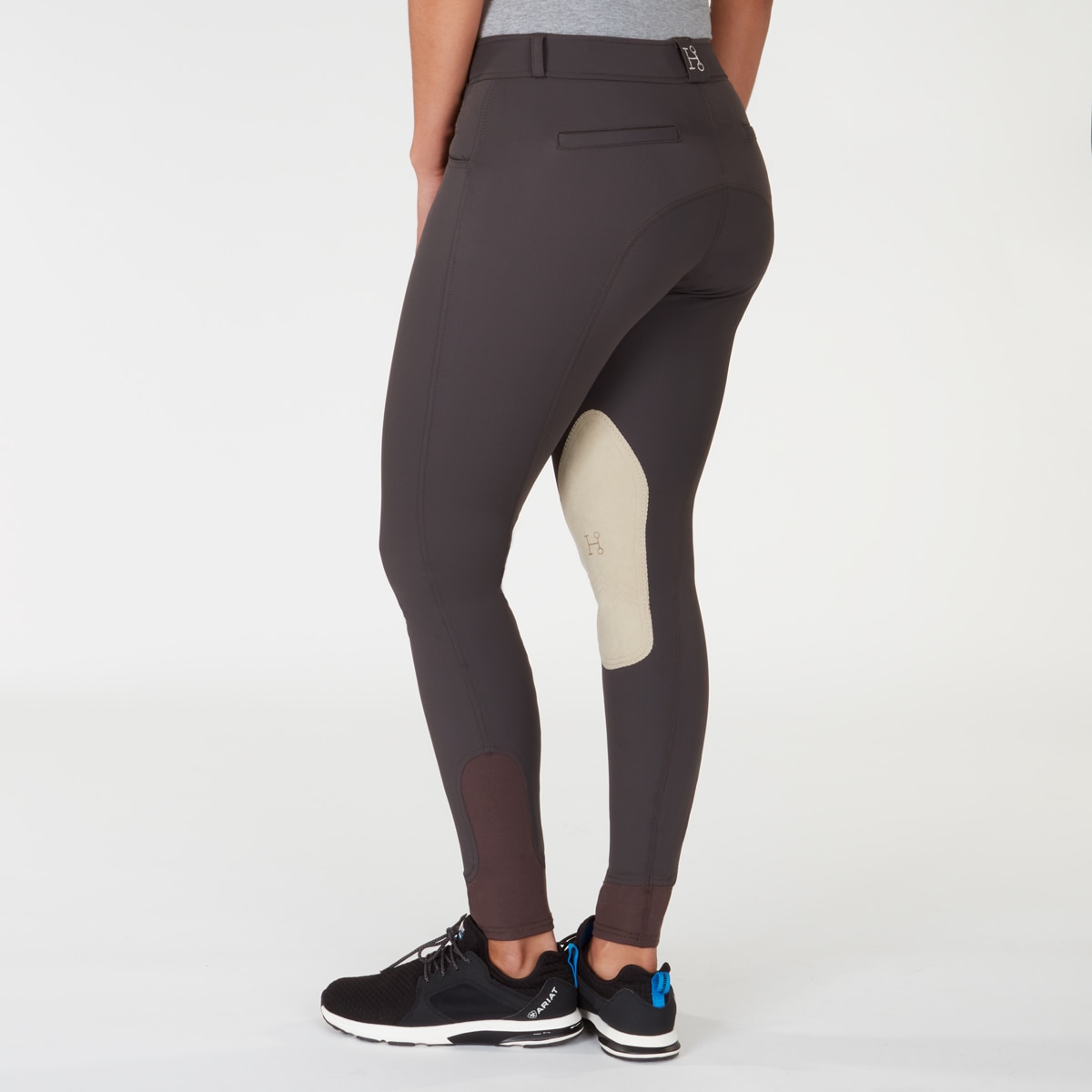 Hadley Mid-rise Breeches by SmartPak - Knee Patch