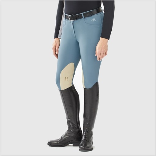 Hadley Mid-rise Breeches by SmartPak - Knee Patch