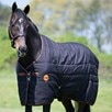 Rambo&reg; Ionic Stable Blanket - Black w/ Black and Orange