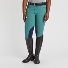 Piper Winter Softshell Breeches by SmartPak - Knee Patch