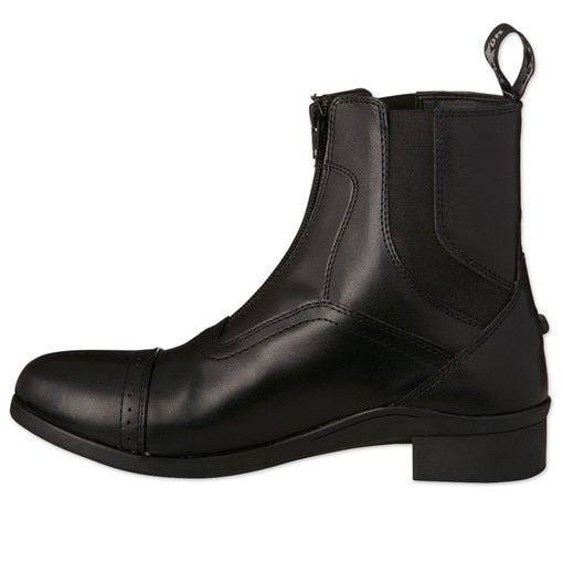 saxon ladies syntovia tall dress boot Zip Paddock Boots - Black size:16W